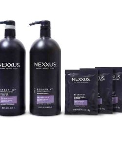 Nexxus Keraphix Shampoo and Conditioner and 3 Hair Repair Masks