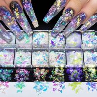 Nails-Blue,Green,Pink,Purple