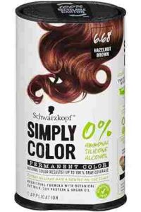 6.68 Hazelnut Brown-hair color