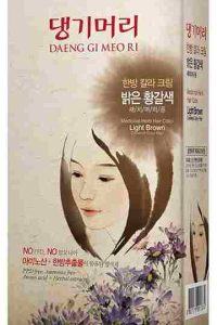 Korean Herbal Hair Dye Color