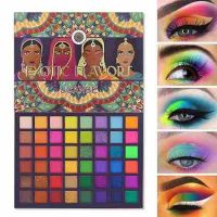 Neon Eyeshadow Makeup Palette - 48 Colorful