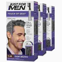 Mens Hair Color-Dark Brown T-45