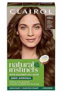 Hair Dye-6BZ Light Caramel Brown