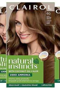 Hair Dye-6G Light Golden Brown